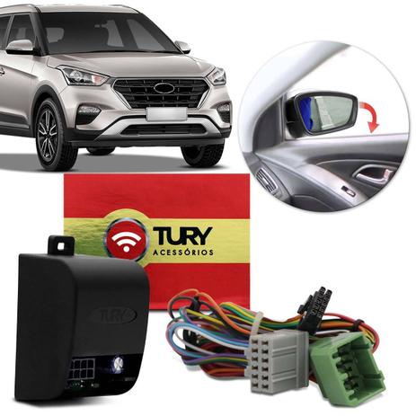 Módulo Assistente Manobra Retrovisor Elétrico Hyundai Creta 2017 A 2019 Tilt Down Tury PARK 1.2.4 CM Menor preço em Módulo Assistente Manobra Retrovisor Elétrico Hyundai Creta 2017 A 2019 Tilt Down Tury PARK 1.2.4 CM