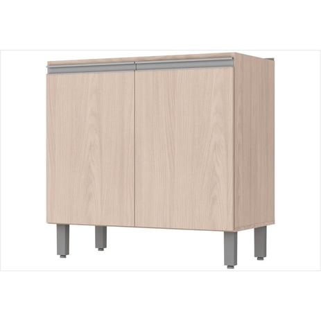 Módulo Balcão 2 Portas 0,80m com Tampo Connect - Creme - Henn Menor preço em Módulo Balcão 2 Portas 0,80m com Tampo Connect - Creme - Henn