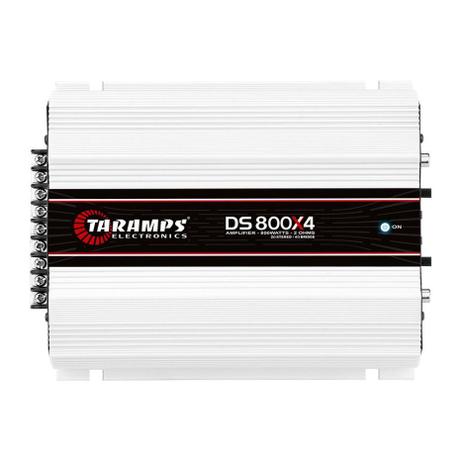 Módulo de Potência Taramps Ds-800X4 800Rms 4 Canais 2R 12.6V Menor preço em Módulo de Potência Taramps Ds-800X4 800Rms 4 Canais 2R 12.6V