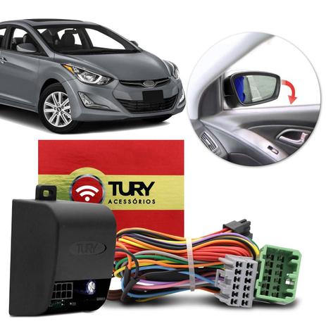 Módulo de Retrovisor Elétrico Hyundai Elantra 11 A 16 Tury PARK 1.2.4 BF Tilt Down Plug and Play Menor preço em Módulo de Retrovisor Elétrico Hyundai Elantra 11 A 16 Tury PARK 1.2.4 BF Tilt Down Plug and Play