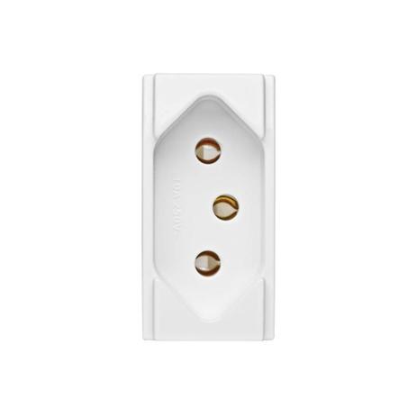 Módulo de Tomada 20a 250v Brava Branco - Iriel Menor preço em Módulo de Tomada 20a 250v Brava Branco - Iriel