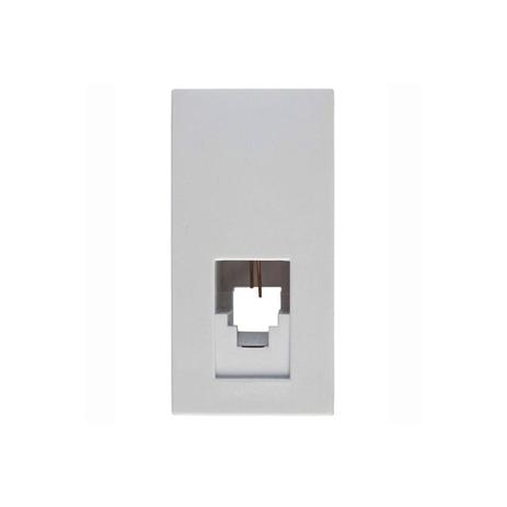 Módulo de Tomada para 4 Fios Rj11 Vivace Branco - Siemens Menor preço em Módulo de Tomada para 4 Fios Rj11 Vivace Branco - Siemens