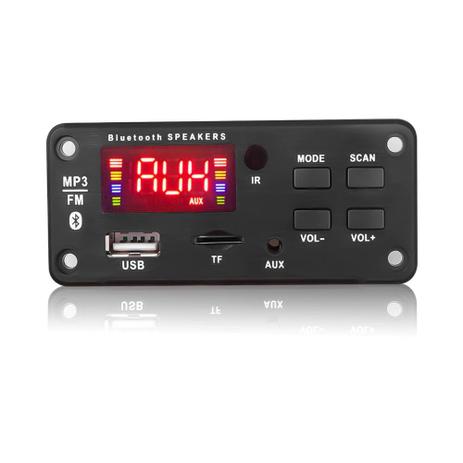 Modulo Decodificador Bluetooth 5.0 Mp3 Slim - Brasil Home Menor preço em Modulo Decodificador Bluetooth 5.0 Mp3 Slim - Brasil Home