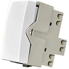 Módulo Interruptor 250v - Paralelo 10a - Sleek Branco 16060 - Margirius Menor preço em Módulo Interruptor 250v - Paralelo 10a - Sleek Branco 16060 - Margirius