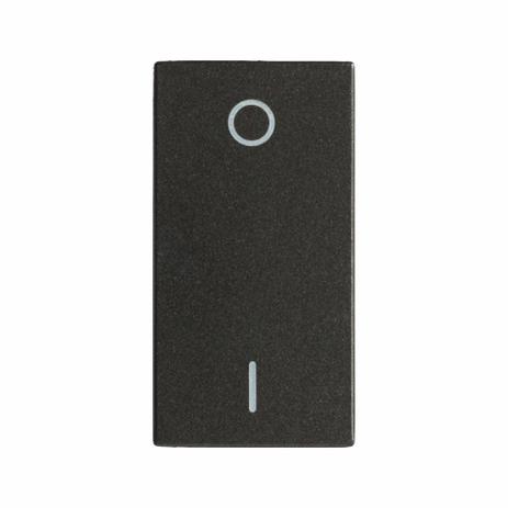 Módulo Interruptor Bipolar Siemens Vivace 4X2 Simples Carbono Menor preço em Módulo Interruptor Bipolar Siemens Vivace 4X2 Simples Carbono