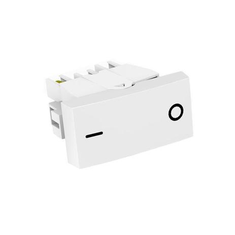 Módulo Interruptor Bipolar Simples 10A Branco Beleze Enerbras Menor preço em Módulo Interruptor Bipolar Simples 10A Branco Beleze Enerbras