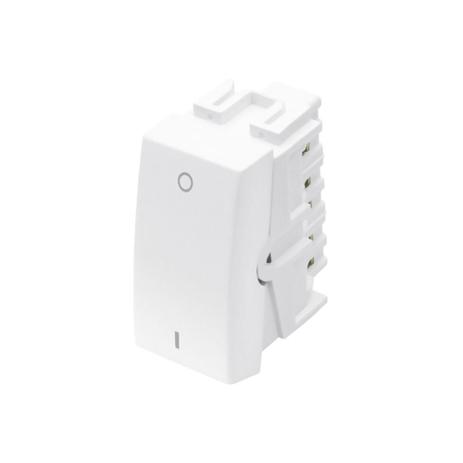 Módulo Interruptor Bipolar Simples Habitat 10a 250v Branco - Fame Menor preço em Módulo Interruptor Bipolar Simples Habitat 10a 250v Branco - Fame