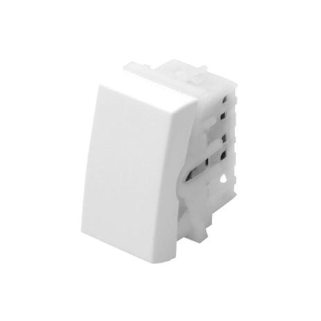 Módulo Interruptor Intermediário Modulare 10a 250v Branco - Fame Menor preço em Módulo Interruptor Intermediário Modulare 10a 250v Branco - Fame