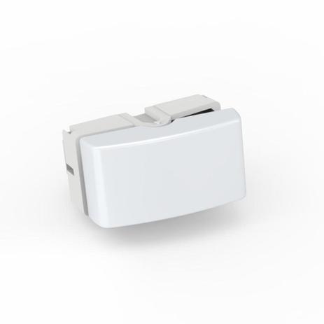 Modulo interruptor lumino 1 tec simples branco - Enerbras Menor preço em Modulo interruptor lumino 1 tec simples branco - Enerbras
