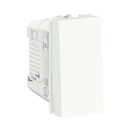 Módulo interruptor simples 10A 250V 1 módulo branca Schneider Menor preço em Módulo interruptor simples 10A 250V 1 módulo branca Schneider