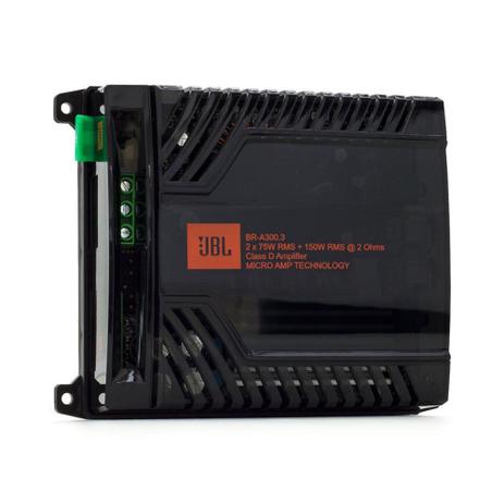 Módulo JBL BR-A 300.3 300W RMS 3 Canais 2 Ohms Amplificador Digital Som Automotivo é boa?