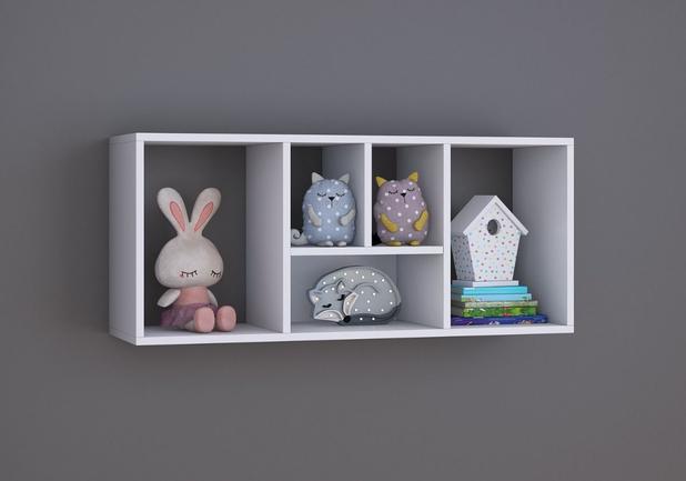 Módulo Nicho Estante Porta Livros Multiuso Cozinha, Quarto - Clickforte Menor preço em Módulo Nicho Estante Porta Livros Multiuso Cozinha, Quarto - Clickforte