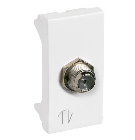 Módulo P/ Antena de Tv C/ Adaptador Coaxial - Pial Plus - Pial legrand Menor preço em Módulo P/ Antena de Tv C/ Adaptador Coaxial - Pial Plus - Pial legrand