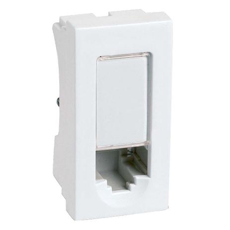 Módulo para tomada de Informática RJ45 branco Pialplus Pial Menor preço em Módulo para tomada de Informática RJ45 branco Pialplus Pial