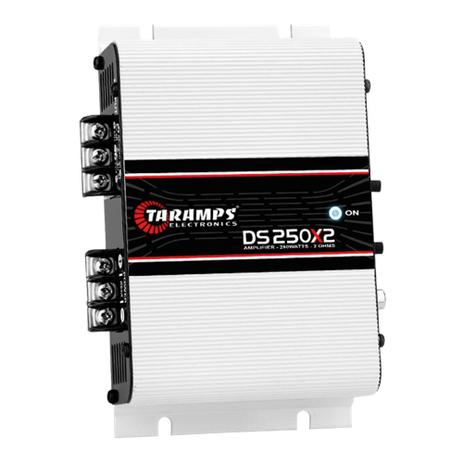 Módulo Potência Taramps DS250x2 250Rms 2 Canais 2R 12,6VDC - Taramps Menor preço em Módulo Potência Taramps DS250x2 250Rms 2 Canais 2R 12,6VDC - Taramps