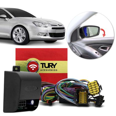 Módulo Rebatimento Retrovisor Elétrico Citroen C5 09 a 12 Tury Park 1.50.0 CF Tilt Down Menor preço em Módulo Rebatimento Retrovisor Elétrico Citroen C5 09 a 12 Tury Park 1.50.0 CF Tilt Down