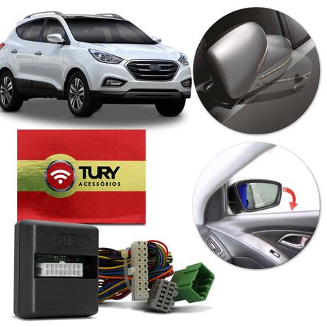 Módulo Rebatimento Retrovisor Elétrico Hyundai i30 iX35 Tury PARK 3.2.4 B Tilt Down Menor preço em Módulo Rebatimento Retrovisor Elétrico Hyundai i30 iX35 Tury PARK 3.2.4 B Tilt Down