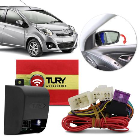 Módulo Rebatimento Retrovisor Elétrico JAC J2 2011 a 2019 Tilt Down Plug And Play Tury Park 1.2.6 BO Menor preço em Módulo Rebatimento Retrovisor Elétrico JAC J2 2011 a 2019 Tilt Down Plug And Play Tury Park 1.2.6 BO