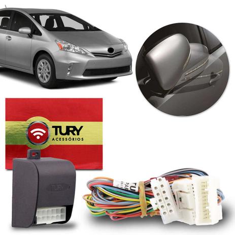 Módulo Rebatimento Retrovisor Elétrico Toyota Prius 13 a 15 Tury Park 2 AW Tilt Down Plug and Play Menor preço em Módulo Rebatimento Retrovisor Elétrico Toyota Prius 13 a 15 Tury Park 2 AW Tilt Down Plug and Play