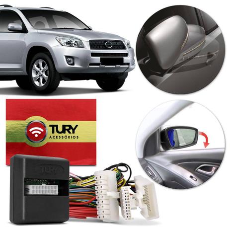 Módulo Rebatimento Retrovisor Elétrico Toyota RAV4 10 a 12 Tury PARK 3.2.4 A Tilt Down Plug and Play Menor preço em Módulo Rebatimento Retrovisor Elétrico Toyota RAV4 10 a 12 Tury PARK 3.2.4 A Tilt Down Plug and Play