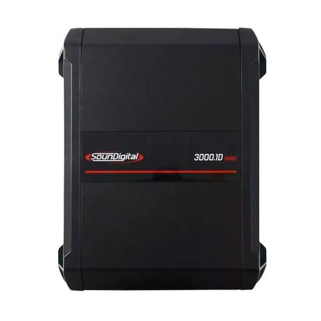 Modulo Soundigital Amplificador Sd3000.1 Nano Digital 1 Ohms Menor preço em Modulo Soundigital Amplificador Sd3000.1 Nano Digital 1 Ohms