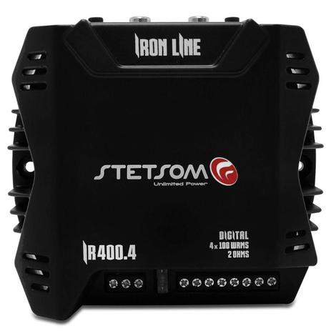 Módulo Stetsom IR400.4 400W RMS + Cabo RCA 5M Dupla Blindagem + Conversor Adaptador RCA ST 6000 - Prime Menor preço em Módulo Stetsom IR400.4 400W RMS + Cabo RCA 5M Dupla Blindagem + Conversor Adaptador RCA ST 6000 - Prime
