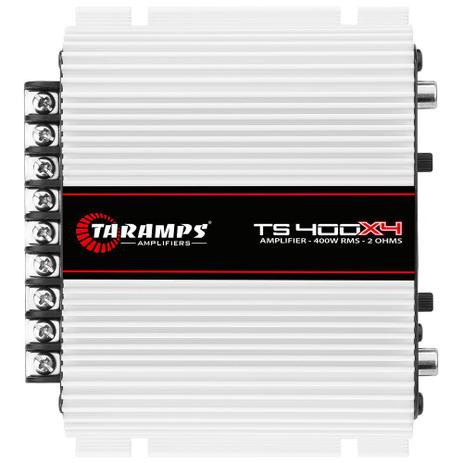 Módulo Taramps 400 w RMS Ts 400x4 Amplificador Som Automotivo 4 Canais Menor preço em Módulo Taramps 400 w RMS Ts 400x4 Amplificador Som Automotivo 4 Canais