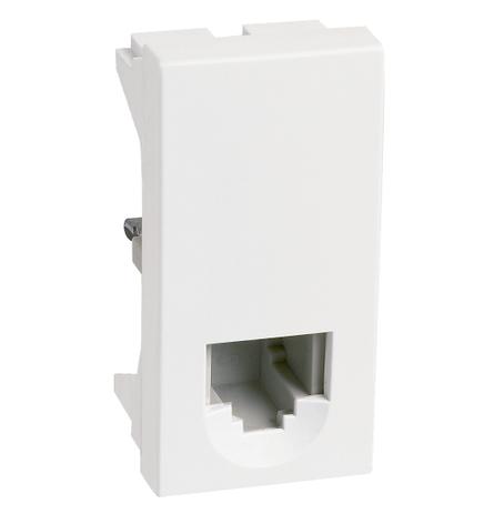 Módulo Tomada 2p P/ Telefone Rj11 2 Fios - Pial Plus - Pial legrand Menor preço em Módulo Tomada 2p P/ Telefone Rj11 2 Fios - Pial Plus - Pial legrand