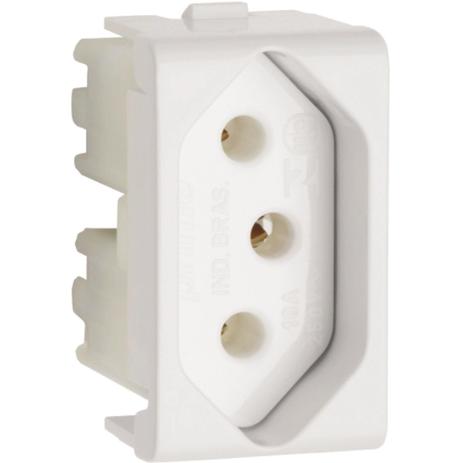 Modulo Tomada 2P+T 10A 250V PRM4721 - SCHNEIDER Menor preço em Modulo Tomada 2P+T 10A 250V PRM4721 - SCHNEIDER