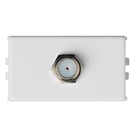 Módulo Tomada Antena TV Coaxial Branco Ilus Iriel Menor preço em Módulo Tomada Antena TV Coaxial Branco Ilus Iriel