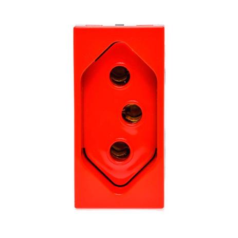 Módulo tomada Arteor 2Pt 10A vermelho 593730 Pial Menor preço em Módulo tomada Arteor 2Pt 10A vermelho 593730 Pial