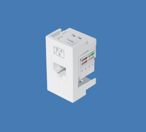 Módulo Tomada P/ Rede de Informática RJ 45E - CAT 5E - 8 Vias Evidence / Modulare - Fame Menor preço em Módulo Tomada P/ Rede de Informática RJ 45E - CAT 5E - 8 Vias Evidence / Modulare - Fame