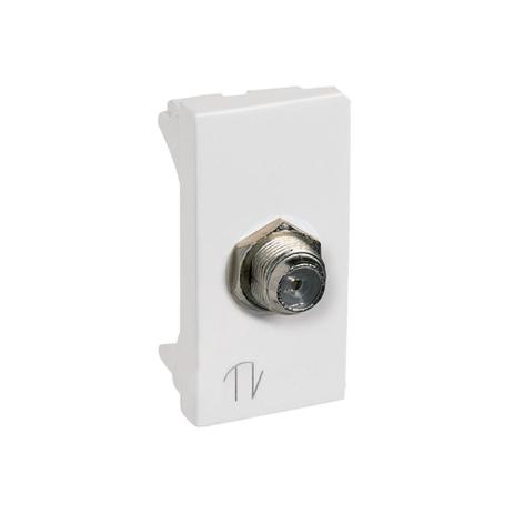 Módulo Tomada para Cabo Coaxial Pialplus Branco - Pial legrand Menor preço em Módulo Tomada para Cabo Coaxial Pialplus Branco - Pial legrand