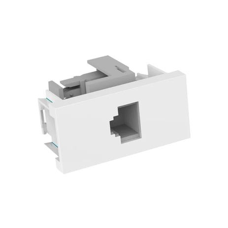 Módulo Tomada RJ11 Branco Beleze Enerbras Menor preço em Módulo Tomada RJ11 Branco Beleze Enerbras