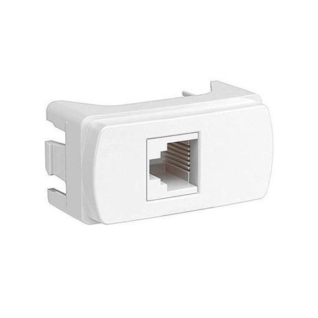Módulo Tomada RJ11 Branco Miluz Schneider Menor preço em Módulo Tomada RJ11 Branco Miluz Schneider