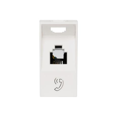 Módulo Tomada Rj11 Branco - Pial legrand Menor preço em Módulo Tomada Rj11 Branco - Pial legrand