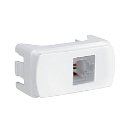 Módulo Tomada Rj45 8 Fios Utp Cat.5e 1m - Schneider Electric Miluz Menor preço em Módulo Tomada Rj45 8 Fios Utp Cat.5e 1m - Schneider Electric Miluz