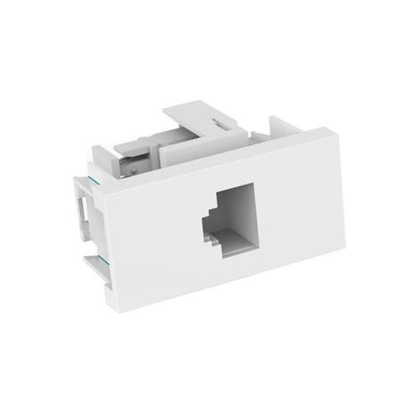 Módulo Tomada RJ45 CAT.5E Branco Beleze Enerbras Menor preço em Módulo Tomada RJ45 CAT.5E Branco Beleze Enerbras