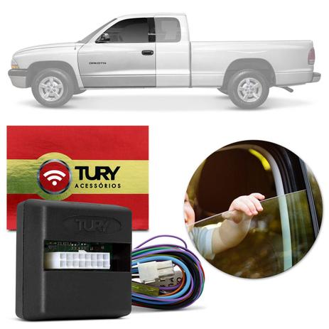 Módulo Vidro Elétrico Dodge Dakota Cabine Simples E Estendida 98 A 01 2 Portas Tury PRO 2.18 Menor preço em Módulo Vidro Elétrico Dodge Dakota Cabine Simples E Estendida 98 A 01 2 Portas Tury PRO 2.18
