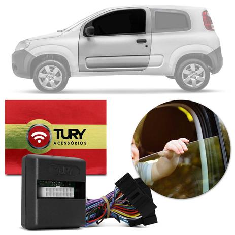 Módulo Vidro Elétrico Fiat Fiorino 2014 a 2019 Uno 2011 a 2019 2 Portas Antiesmagamento Tury 2.0 BQ Menor preço em Módulo Vidro Elétrico Fiat Fiorino 2014 a 2019 Uno 2011 a 2019 2 Portas Antiesmagamento Tury 2.0 BQ