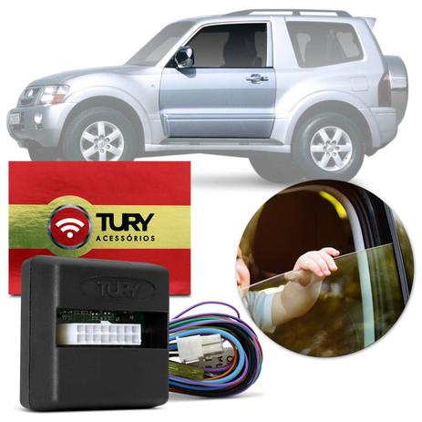 Módulo Vidro Elétrico Mitsubishi Pajero Full 2001 A 2005 2 Portas Antiesmagamento Tury PRO 2.18 Menor preço em Módulo Vidro Elétrico Mitsubishi Pajero Full 2001 A 2005 2 Portas Antiesmagamento Tury PRO 2.18