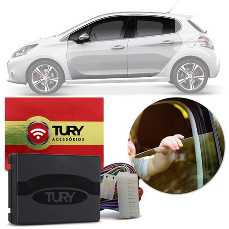 Módulo Vidro Elétrico Peugeot 2008 2015 a 2019 4 Portas Antiesmagamento Tury PRO 4.16 BM Menor preço em Módulo Vidro Elétrico Peugeot 2008 2015 a 2019 4 Portas Antiesmagamento Tury PRO 4.16 BM