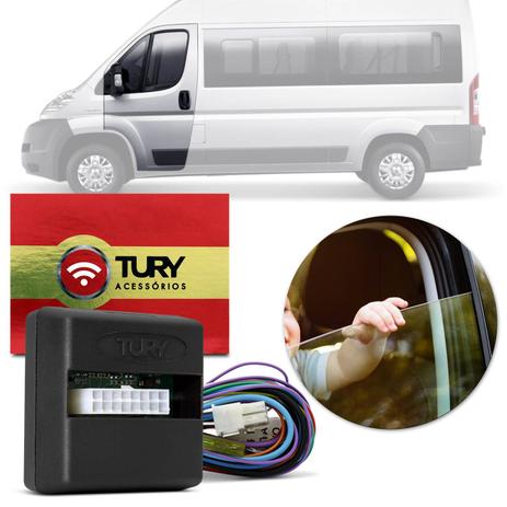 Módulo Vidro Elétrico Peugeot Boxer 2000 A 2017 2 Portas Antiesmagamento Tury PRO 2.18 Menor preço em Módulo Vidro Elétrico Peugeot Boxer 2000 A 2017 2 Portas Antiesmagamento Tury PRO 2.18