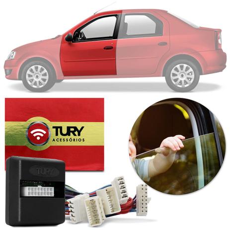 Módulo Vidro Elétrico Renault Logan 06 a 10 2 Portas Antiesmagamento Tury PRO 2.18 EG Menor preço em Módulo Vidro Elétrico Renault Logan 06 a 10 2 Portas Antiesmagamento Tury PRO 2.18 EG