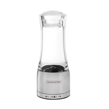 Moedor aço inox e acrílico para sal e pimenta 61653/000 - tramontina Menor preço em Moedor aço inox e acrílico para sal e pimenta 61653/000 - tramontina