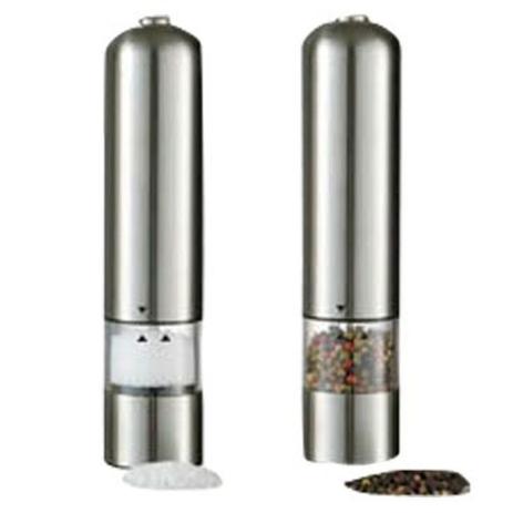 Moedor Elétrico de Sal ou Pimenta em Aço Inox - Thata Esportes Menor preço em Moedor Elétrico de Sal ou Pimenta em Aço Inox - Thata Esportes