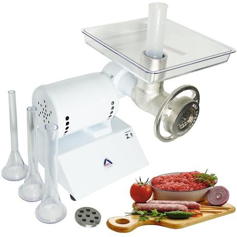 Moedor Triturador Elétrico Carne Linguiça Kibe Industrial Cozinha Profissional 220V Arbel MCR 08 3.0 Menor preço em Moedor Triturador Elétrico Carne Linguiça Kibe Industrial Cozinha Profissional 220V Arbel MCR 08 3.0