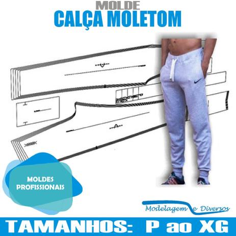 calça moletom xg