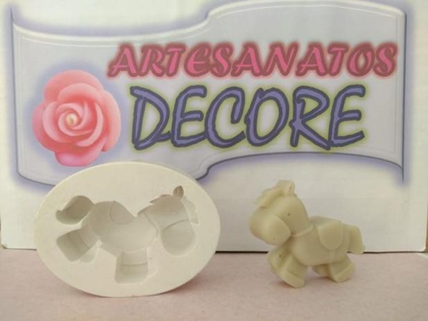 Molde Forma Silicone Sabonete Vela Biscuit Resina - Pônei - Decore Artesanatos Sp Menor preço em Molde Forma Silicone Sabonete Vela Biscuit Resina - Pônei - Decore Artesanatos Sp