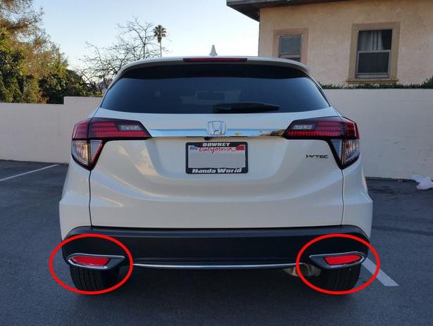 Moldura Aplique Cromada luz de Neblina Honda HRV Menor preço em Moldura Aplique Cromada luz de Neblina Honda HRV
